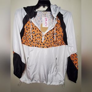 Main Strip Can't Be Outdone Windbreaker with Hoodie